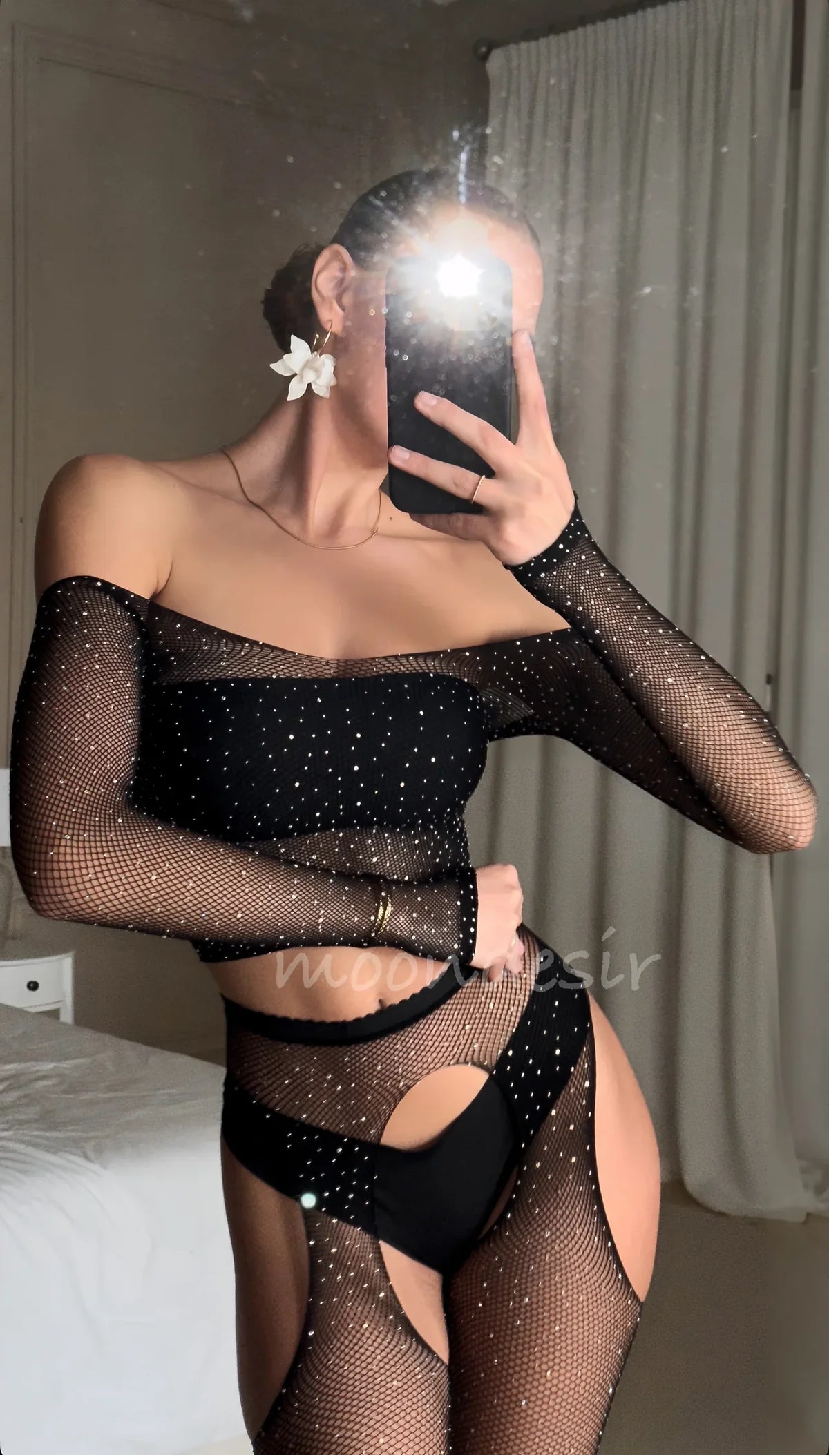 Vincent Taşlı Vücut Çorabı İthal