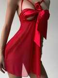 Biana Premium Babydoll Red
